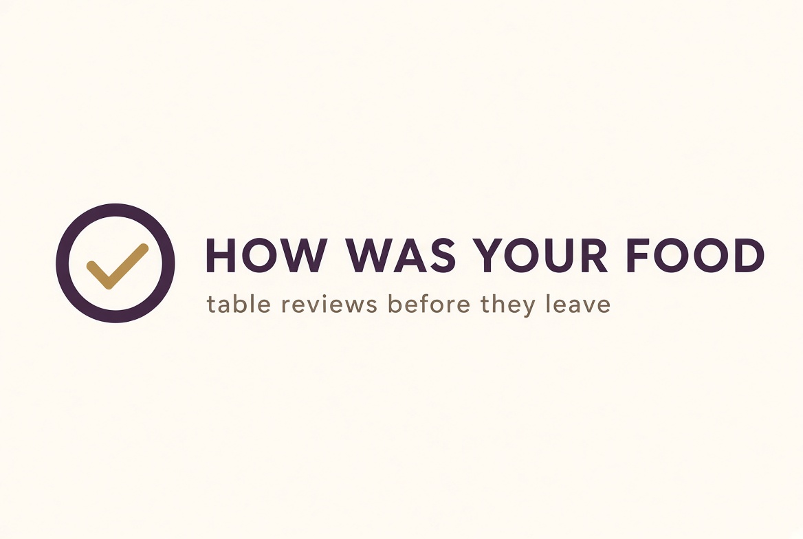 How Was Your Food logo
